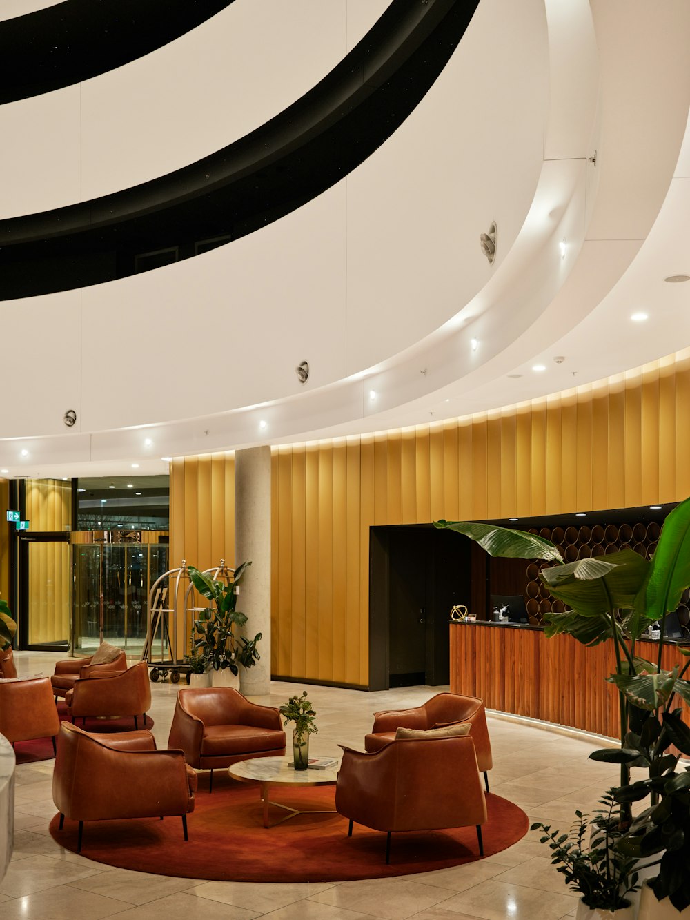 Modern architectural interior